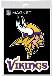Minnesota Vikings 5x7 Car Magnet - Purple
