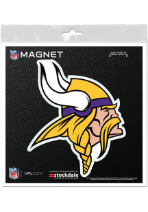 Minnesota Vikings 6X6 Car Magnet - Purple