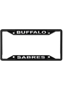 Buffalo Sabres Black and Silver License Plate Frame - Blue