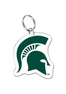 Michigan State Spartans Premium Acrylic Keychain - Green