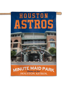 Houston Astros 2 Sided Banner - Orange