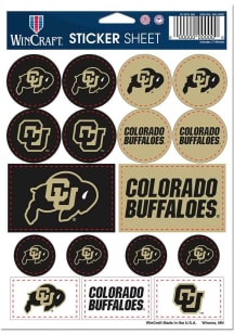 Colorado Buffaloes 5x7 Stickers - Gold