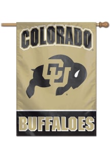 Colorado Buffaloes 28x40 Banner - Gold