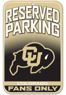 Colorado Buffaloes 11x17 Sign - Gold