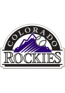 Colorado Rockies Souvenir Alt logo Pin - Purple