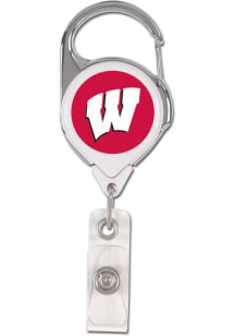 Wisconsin Badgers 2 Sided Badge Holder