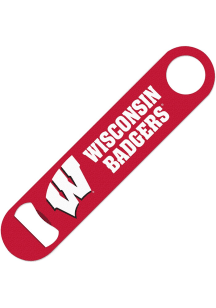 Wisconsin Badgers 2 Sided Bottle Opener