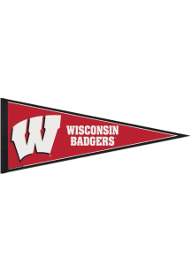 Wisconsin Badgers 12x30 Pennant - Red