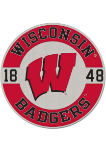Wisconsin Badgers Souvenir Established Pin - Red