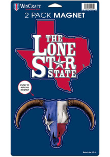 Texas 2Pk 5x9 Magnet