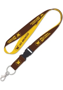 Western Michigan Broncos Slogan Lanyard - Brown