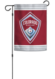 Colorado Rapids 2 Sided Garden Flag - Sky Blue