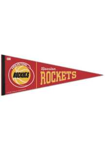 Houston Rockets Hardwood Premium Pennant - Red