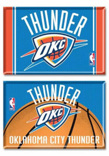 Oklahoma City Thunder 2pk 2x3 Magnet