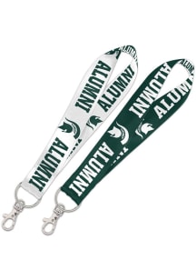 Michigan State Spartans Alumni Lanyard Key Strap Lanyard - Green
