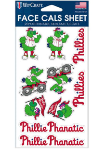 Philadelphia Phillies Phanatic 4x7 Tattoo