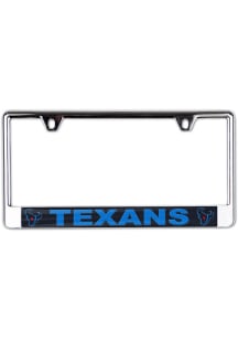 Houston Texans Color Rush License Plate Frame - Navy Blue