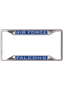 Air Force Falcons Metallic Inlaid License Plate Frame - Blue
