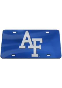 Air Force Falcons Blue Team Color Acrylic Car Accessory License Plate