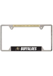 Colorado Buffaloes Metallic Inlaid License Plate Frame - Gold