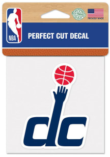 Washington Wizards 4x4 Color Auto Decal - Navy Blue