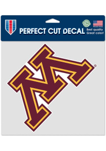 Minnesota Golden Gophers 8x8 Auto Decal - Maroon