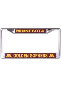 Minnesota Golden Gophers Mega Team Logo License Plate Frame - Maroon
