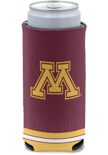 Minnesota Golden Gophers Striped Primary Logo Slim Coolie