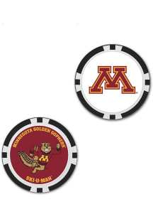 Minnesota Golden Gophers 2-Sided Poker Chip Golf Ball Marker