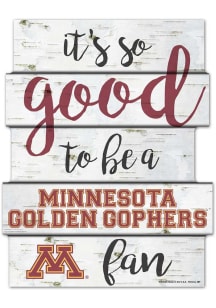 Minnesota Golden Gophers 11x14 Sign - Maroon