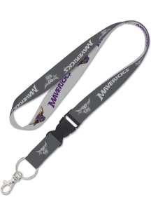 Minnesota State Mankato Mavericks Charcoal Lanyard - Charcoal