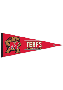 Maryland Terrapins Premium Team Pennant - Red