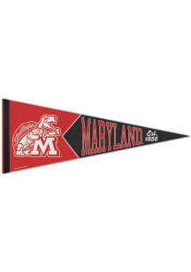 Maryland Terrapins Premium Vault Pennant - Red