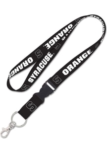 Syracuse Orange Blackout Lanyard - Black