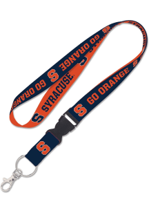 Syracuse Orange Slogan Lanyard - Orange