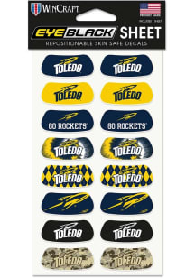 Toledo Rockets 8pk Eye Black Tattoo