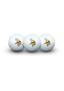 Minnesota Vikings 3 Pack Golf Balls