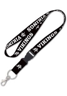Minnesota Vikings Black Lanyard - Black