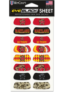 Maryland Terrapins 8pk Eye Black Face Tattoo