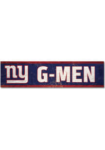 New York Giants 1.5x6 Wood Magnet