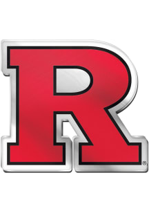 Rutgers Scarlet Knights Acrylic Car Emblem - Red