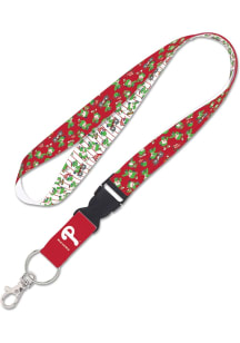 Philadelphia Phillies Phanatic Scatterprint Lanyard - Green
