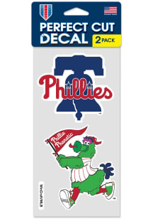 Philadelphia Phillies Phanatic 2pk Auto Decal - Green