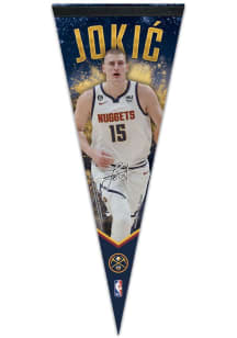 Denver Nuggets Nikola Jokic Player Pennant - Navy Blue