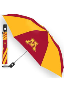 Minnesota Golden Gophers Auto Fold Design Umbrella