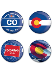 Colorado 4pk Button - Blue
