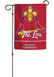 St Louis Cardinals 2024 City Connect Garden Flag - Red