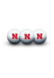 Nebraska Cornhuskers 3 Pack Golf Balls