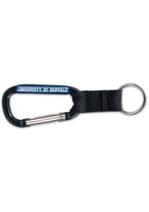Buffalo Bulls Team Name Carabiner Keychain - Black