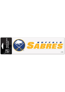 Buffalo Sabres 3x10 Auto Decal - Blue